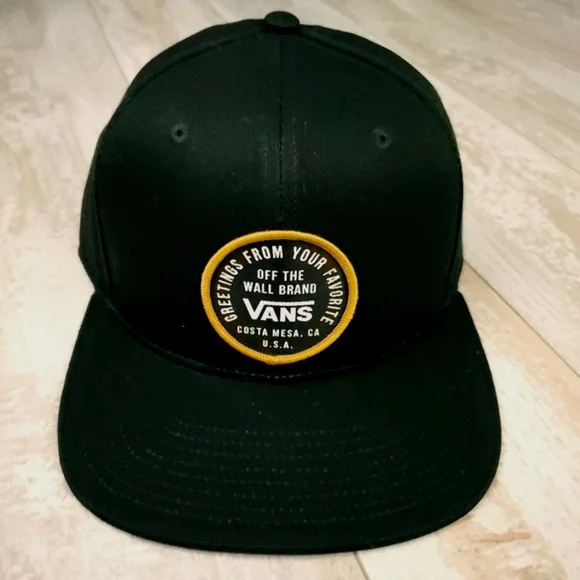 Vans Greetings Circle Snapback - Picture 1 of 4